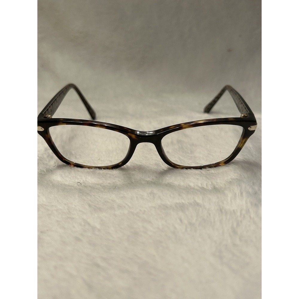 Coach HC 6065 5291 Womens Eyeglasses Dark Tortoise Military Sig C 51-17-135